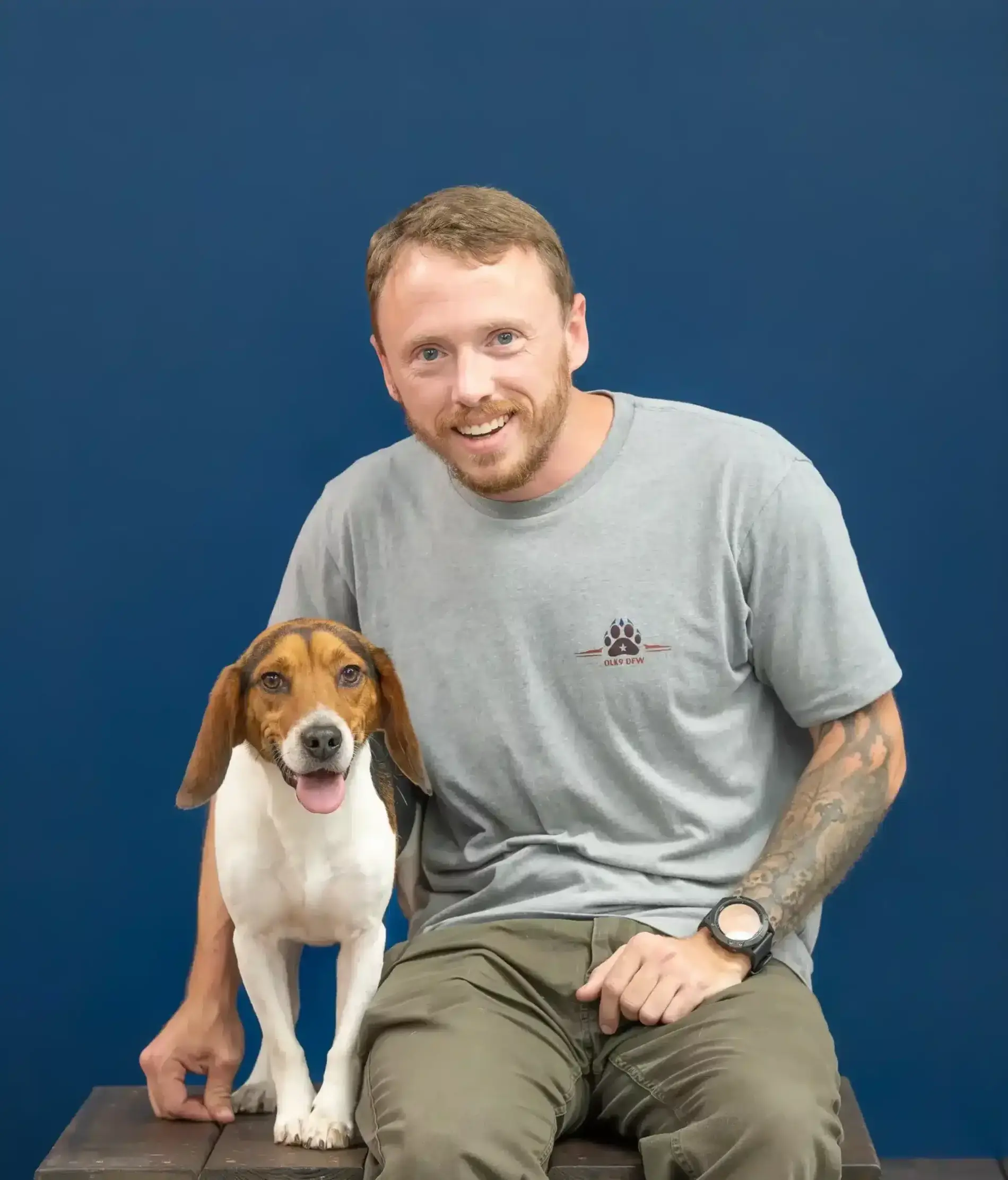 Brandon — Lead Trainer at Off Leash K9 Training Houston and former Military Working Dog Handler
